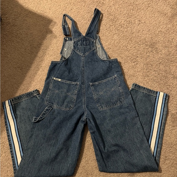Vintage Revolt Blue Denim Overalls - Picture 5 of 6